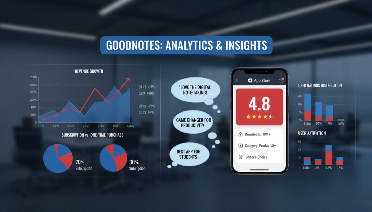 2025年最赚钱的笔记应用Goodnotes：月收入15M背后的用户痛点深度分析